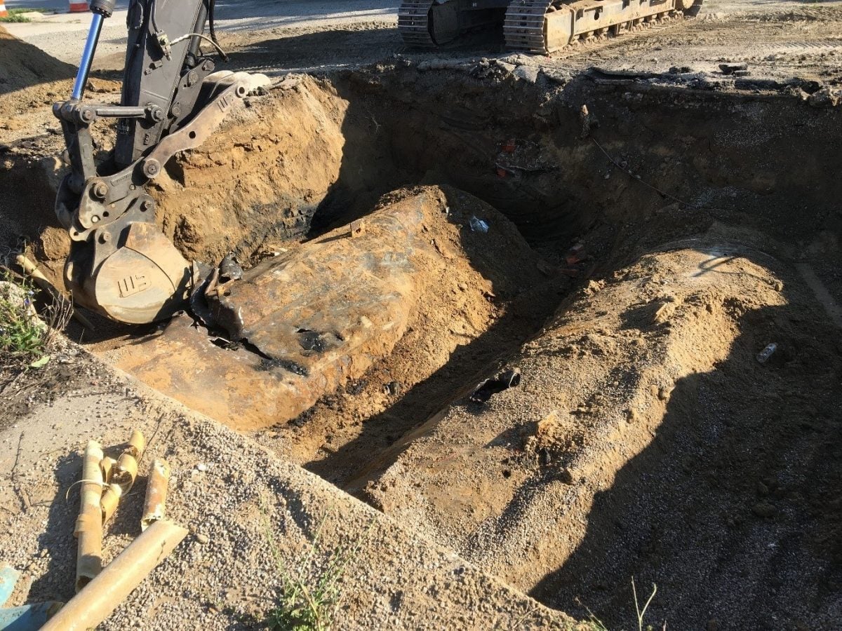 Abandoned Underground Storage Tank Removal